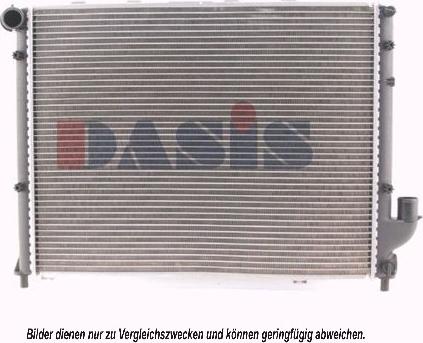 AKS Dasis 300490N - Radiators, Motora dzesēšanas sistēma autodraugiem.lv