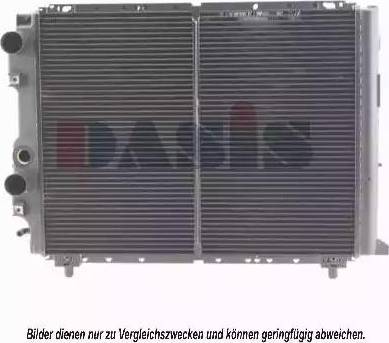 AKS Dasis 300540N - Radiators, Motora dzesēšanas sistēma autodraugiem.lv