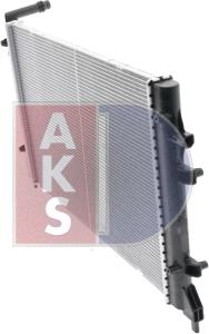 AKS Dasis 330006N - Radiators, Motora dzesēšanas sistēma autodraugiem.lv