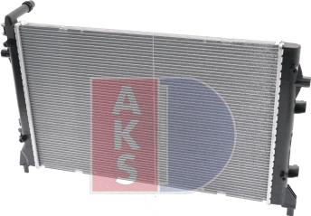 AKS Dasis 330006N - Radiators, Motora dzesēšanas sistēma autodraugiem.lv
