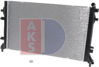 AKS Dasis 330006N - Radiators, Motora dzesēšanas sistēma autodraugiem.lv