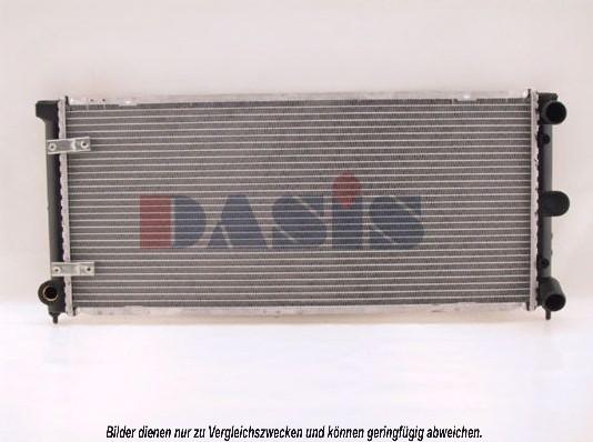 AKS Dasis 330160N - Radiators, Motora dzesēšanas sistēma autodraugiem.lv