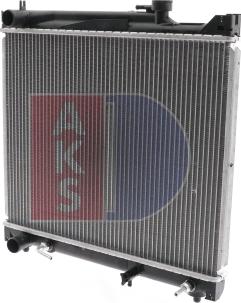 AKS Dasis 320450N - Radiators, Motora dzesēšanas sistēma autodraugiem.lv