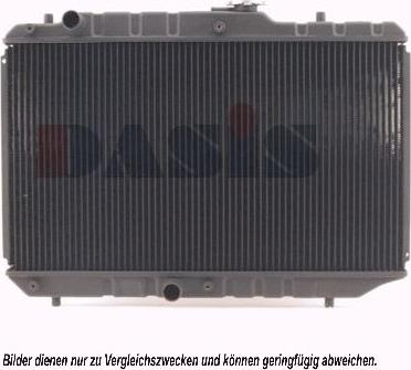 AKS Dasis 320390N - Radiators, Motora dzesēšanas sistēma autodraugiem.lv