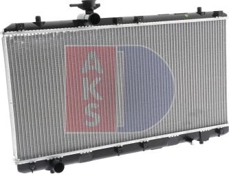 AKS Dasis 322006N - Radiators, Motora dzesēšanas sistēma autodraugiem.lv