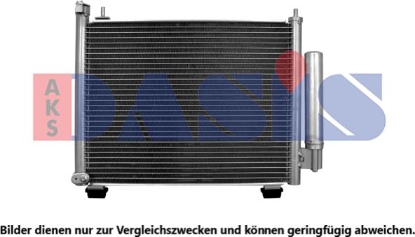AKS Dasis 322017N - Kondensators, Gaisa kond. sistēma autodraugiem.lv