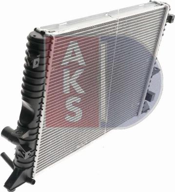 AKS Dasis 370047N - Radiators, Motora dzesēšanas sistēma autodraugiem.lv