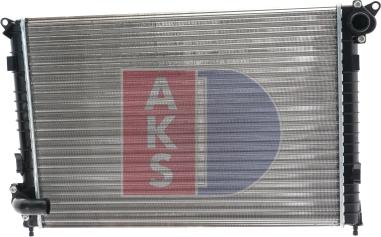 AKS Dasis 370039N - Radiators, Motora dzesēšanas sistēma autodraugiem.lv