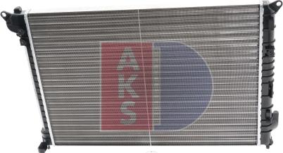 AKS Dasis 370039N - Radiators, Motora dzesēšanas sistēma autodraugiem.lv