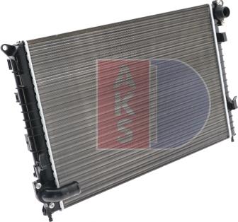 AKS Dasis 370039N - Radiators, Motora dzesēšanas sistēma autodraugiem.lv