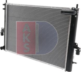 AKS Dasis 370029N - Radiators, Motora dzesēšanas sistēma autodraugiem.lv