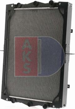 AKS Dasis 290014N - Radiators, Motora dzesēšanas sistēma autodraugiem.lv