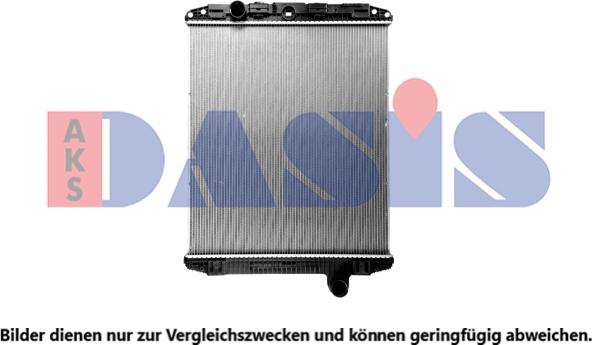 AKS Dasis 290080SXB - Radiators, Motora dzesēšanas sistēma autodraugiem.lv