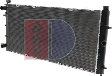 AKS Dasis 240050N - Radiators, Motora dzesēšanas sistēma autodraugiem.lv