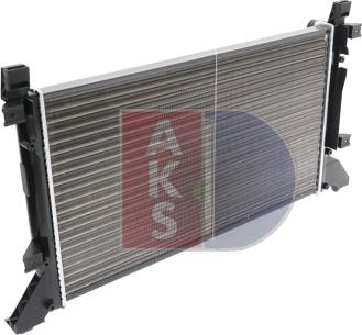 AKS Dasis 240070N - Radiators, Motora dzesēšanas sistēma autodraugiem.lv