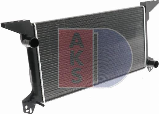 AKS Dasis 250020N - Radiators, Motora dzesēšanas sistēma autodraugiem.lv