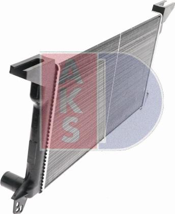 AKS Dasis 250020N - Radiators, Motora dzesēšanas sistēma autodraugiem.lv