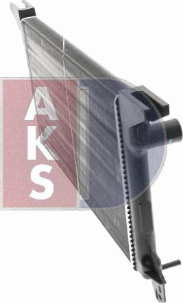 AKS Dasis 250020N - Radiators, Motora dzesēšanas sistēma autodraugiem.lv