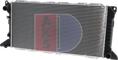 AKS Dasis 250260N - Radiators, Motora dzesēšanas sistēma autodraugiem.lv