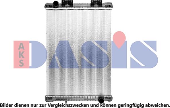 AKS Dasis 260570SXB - Radiators, Motora dzesēšanas sistēma autodraugiem.lv