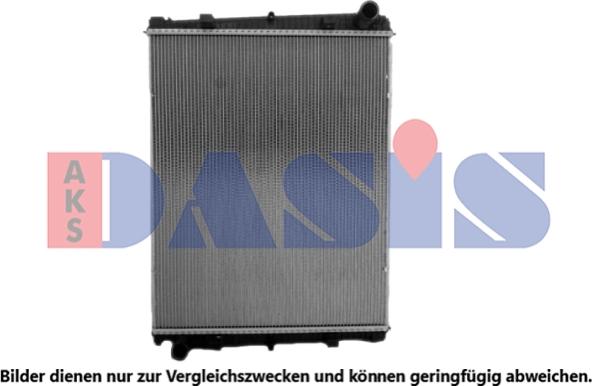 AKS Dasis 260055N - Radiators, Motora dzesēšanas sistēma autodraugiem.lv