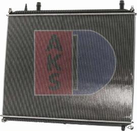 AKS Dasis 260056N - Radiators, Motora dzesēšanas sistēma autodraugiem.lv