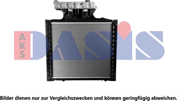 AKS Dasis 260031N - Radiators, Motora dzesēšanas sistēma autodraugiem.lv