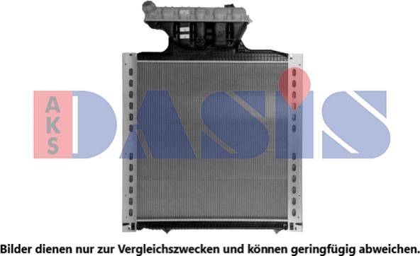 AKS Dasis 260032N - Radiators, Motora dzesēšanas sistēma autodraugiem.lv