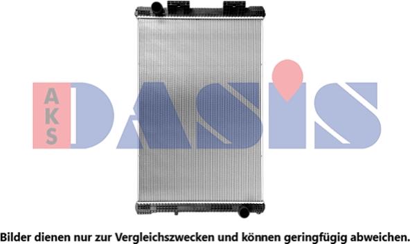 AKS Dasis 260760SXB - Radiators, Motora dzesēšanas sistēma autodraugiem.lv