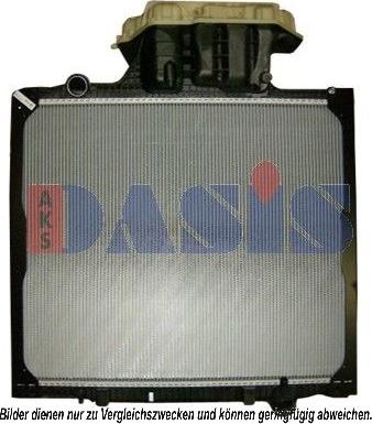 AKS Dasis 261900N - Radiators, Motora dzesēšanas sistēma autodraugiem.lv