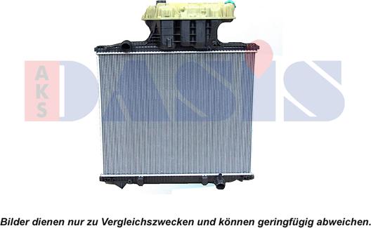 AKS Dasis 261900S - Radiators, Motora dzesēšanas sistēma autodraugiem.lv