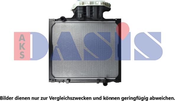 AKS Dasis 261900X - Radiators, Motora dzesēšanas sistēma autodraugiem.lv
