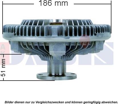 AKS Dasis 268044N - Sajūgs, Radiatora ventilators autodraugiem.lv