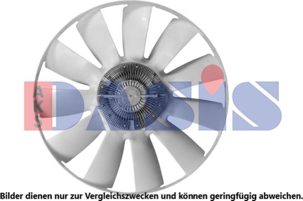 AKS Dasis 268010N - Ventilators, Motora dzesēšanas sistēma autodraugiem.lv