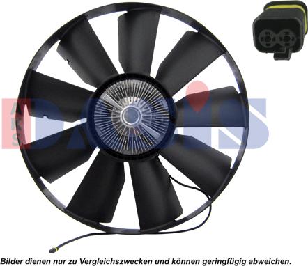 AKS Dasis 268039N - Ventilators, Motora dzesēšanas sistēma autodraugiem.lv
