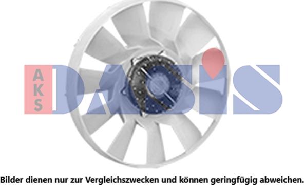 AKS Dasis 268035N - Ventilators, Motora dzesēšanas sistēma autodraugiem.lv