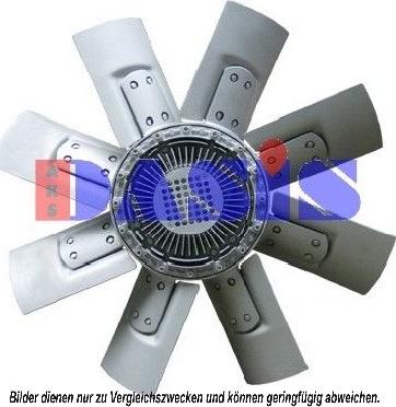 AKS Dasis 268250T - Ventilators, Motora dzesēšanas sistēma autodraugiem.lv