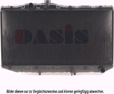 AKS Dasis 210980N - Radiators, Motora dzesēšanas sistēma autodraugiem.lv