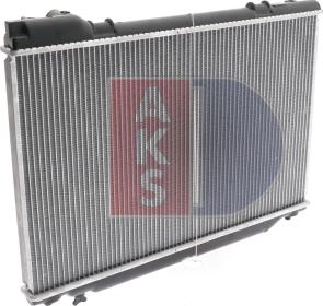 AKS Dasis 210490N - Radiators, Motora dzesēšanas sistēma autodraugiem.lv