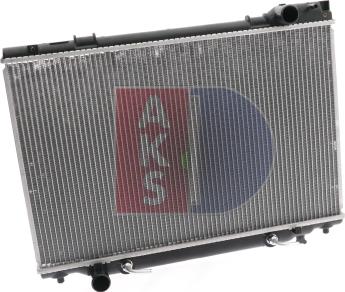 AKS Dasis 210490N - Radiators, Motora dzesēšanas sistēma autodraugiem.lv