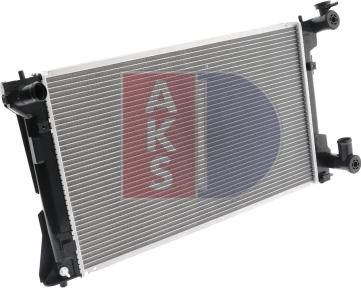 AKS Dasis 210093N - Radiators, Motora dzesēšanas sistēma autodraugiem.lv