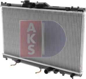 AKS Dasis 210046N - Radiators, Motora dzesēšanas sistēma autodraugiem.lv