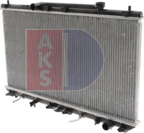 AKS Dasis 210064N - Radiators, Motora dzesēšanas sistēma autodraugiem.lv