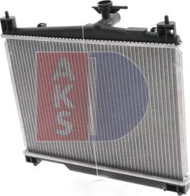 AKS Dasis 210033N - Radiators, Motora dzesēšanas sistēma autodraugiem.lv