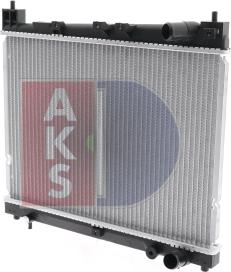 AKS Dasis 210029N - Radiators, Motora dzesēšanas sistēma autodraugiem.lv
