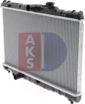 AKS Dasis 210070N - Radiators, Motora dzesēšanas sistēma autodraugiem.lv