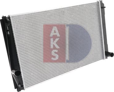 AKS Dasis 210159N - Radiators, Motora dzesēšanas sistēma autodraugiem.lv