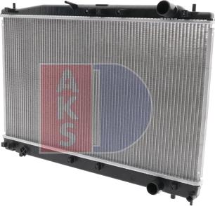 AKS Dasis 210157N - Radiators, Motora dzesēšanas sistēma autodraugiem.lv