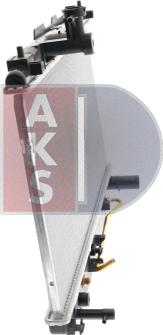 AKS Dasis 210104N - Radiators, Motora dzesēšanas sistēma autodraugiem.lv