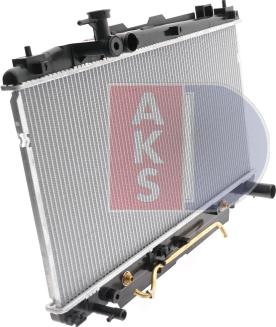 AKS Dasis 210103N - Radiators, Motora dzesēšanas sistēma autodraugiem.lv